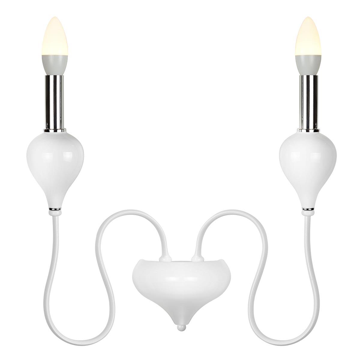 бра ilamp lady b88003-2 wh