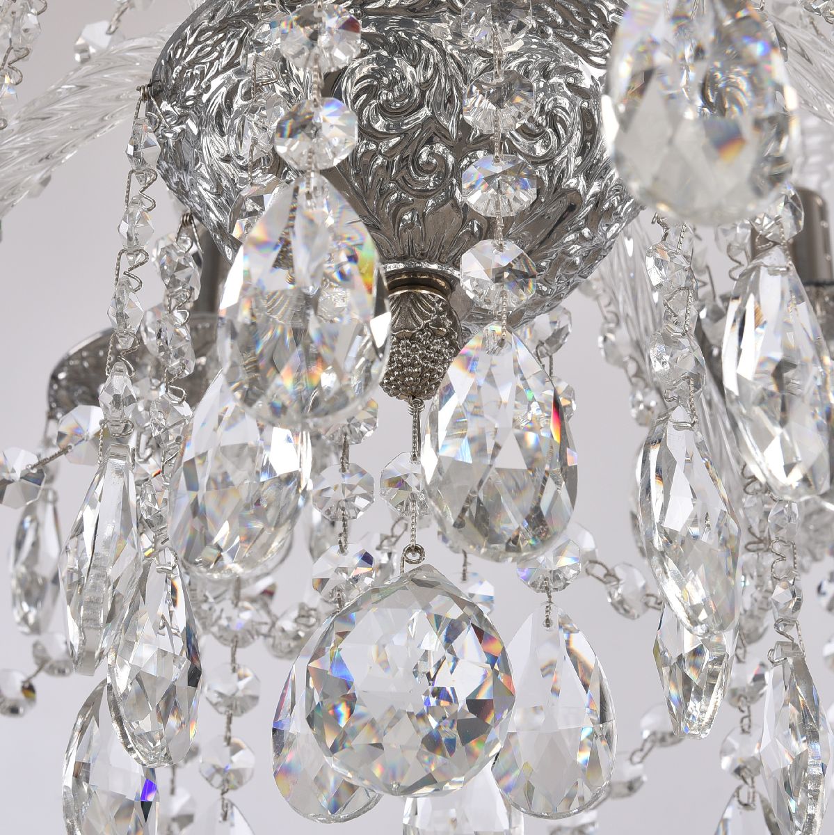 подвесная люстра bohemia ivele crystal al16313/8/200 cg