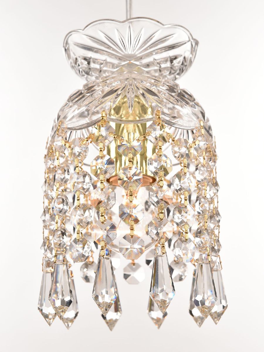 подвесной светильник bohemia ivele crystal 14781p/11 g drops