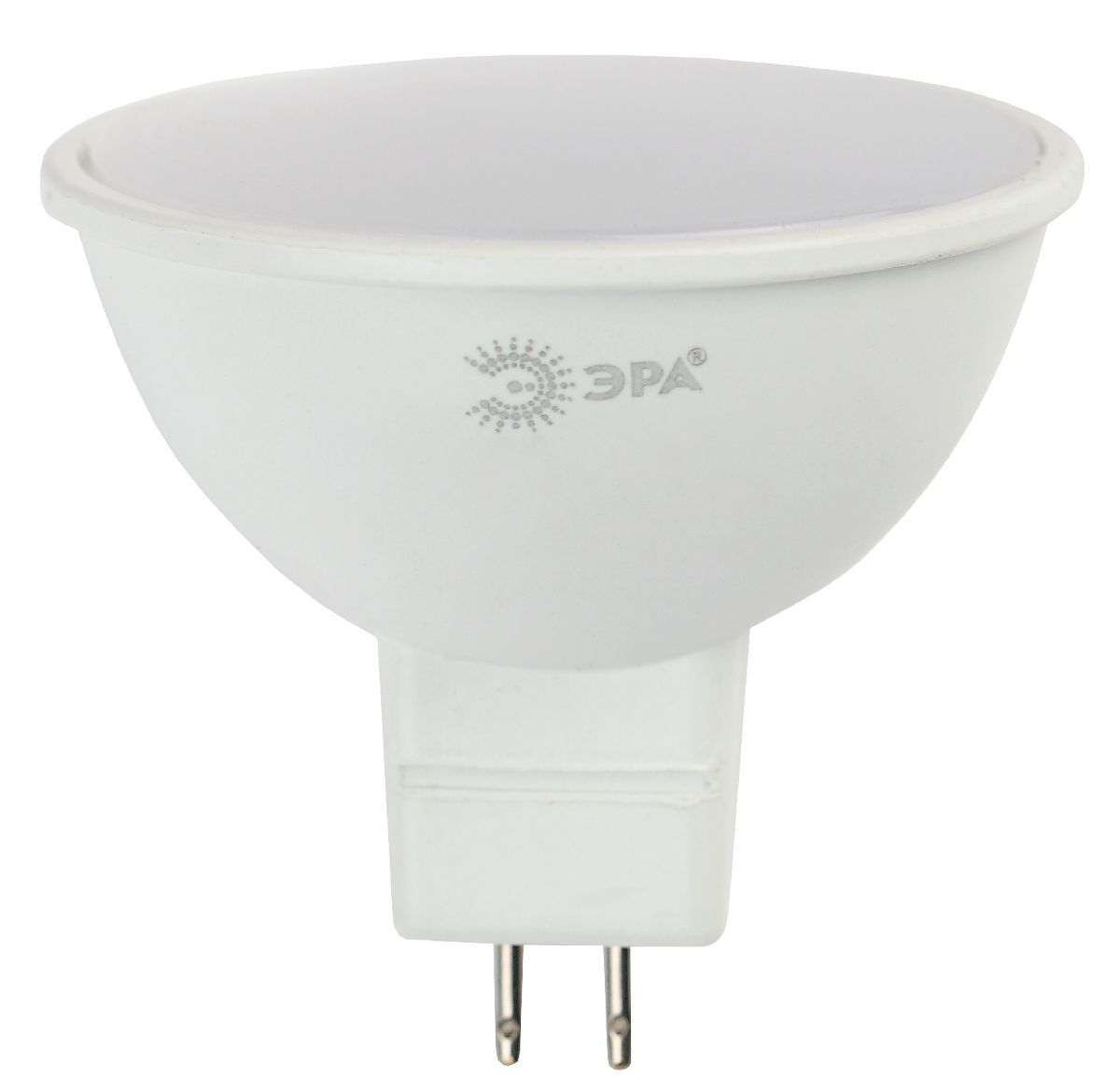 лампа светодиодная эра gu5.3 8w 6000k led mr16-8w-860-gu5.3 б0049071