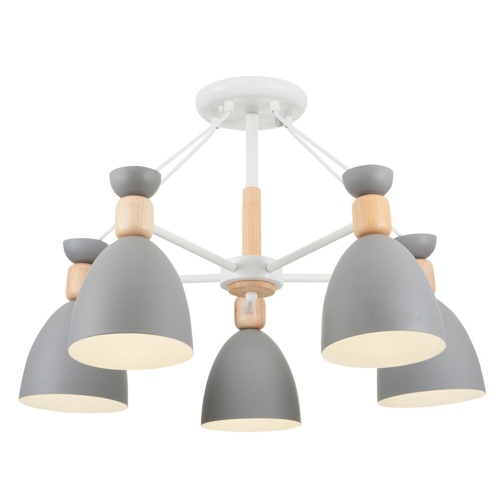 потолочная люстра freya delia fr5033cl-05w