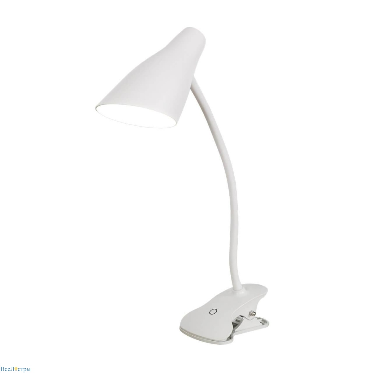 настольная лампа uniel tld-563 white/led/360lm/4500k/dimmer ul-00004465