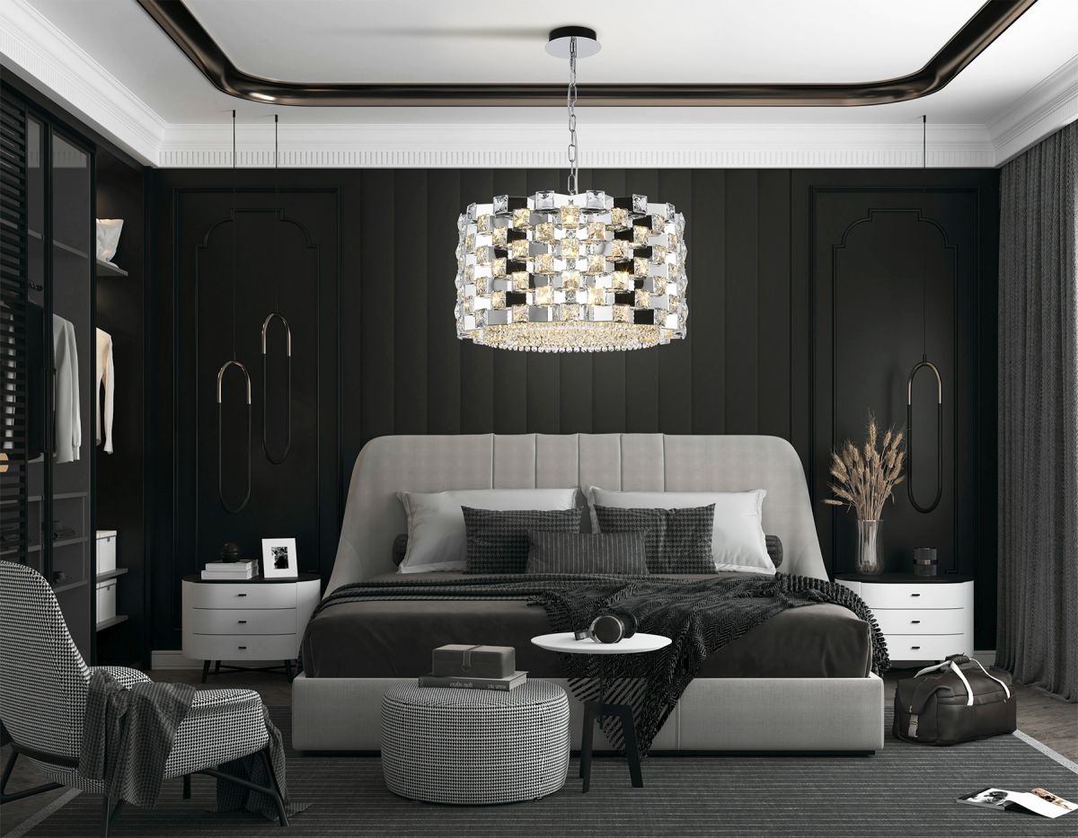 подвесная люстра ambrella light high light crystal lh41001