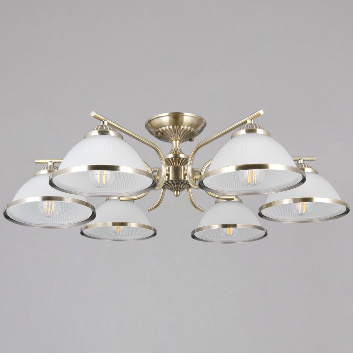 потолочная люстра illumico il0891-6csq-26 ab elite