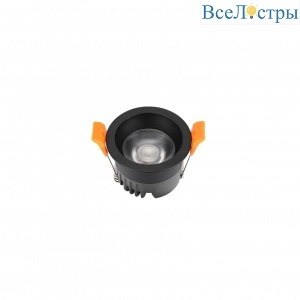 DIM 107-7W-D64-3000K-24DG-BK
