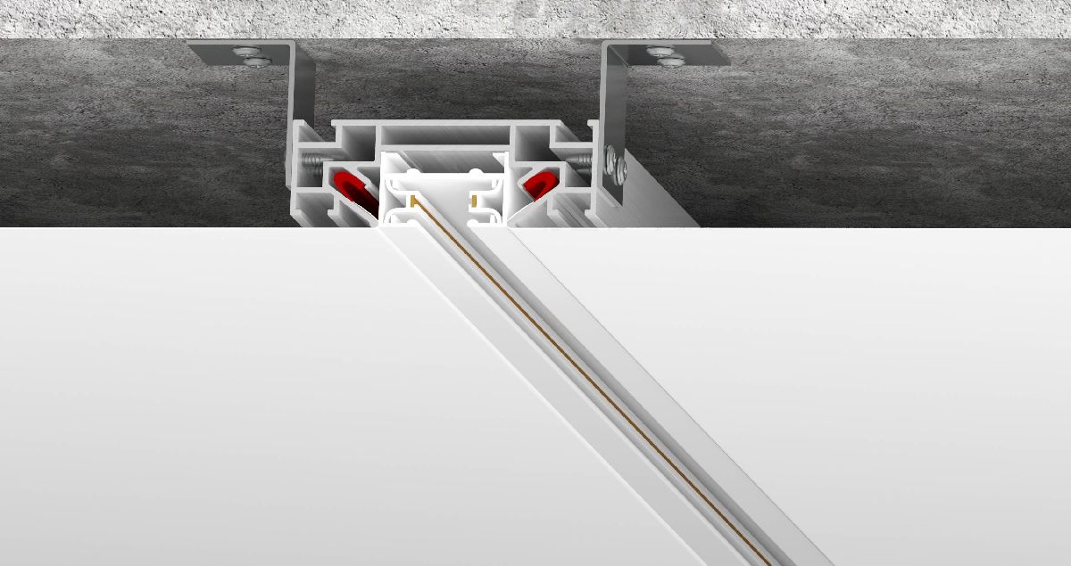 алюминиевый профиль для установки трека tr2 swg pro cat-tr2-sl 022510