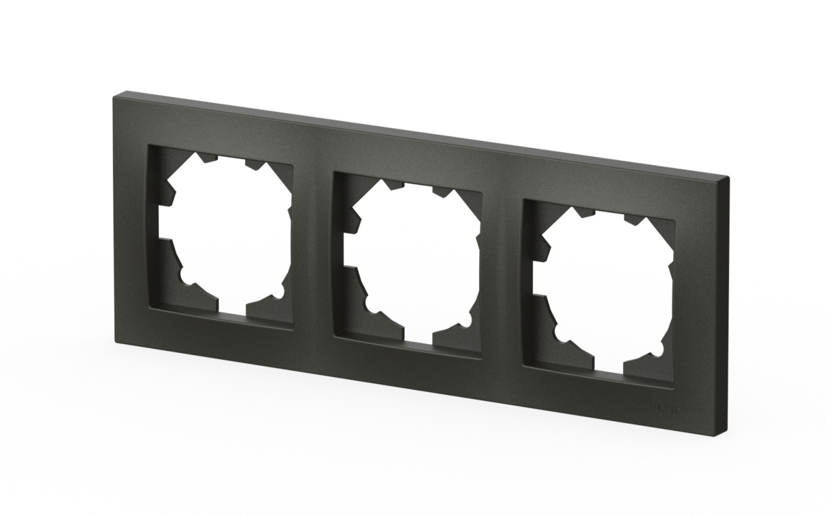 рамка трехместная elbi vega 510-011100-227