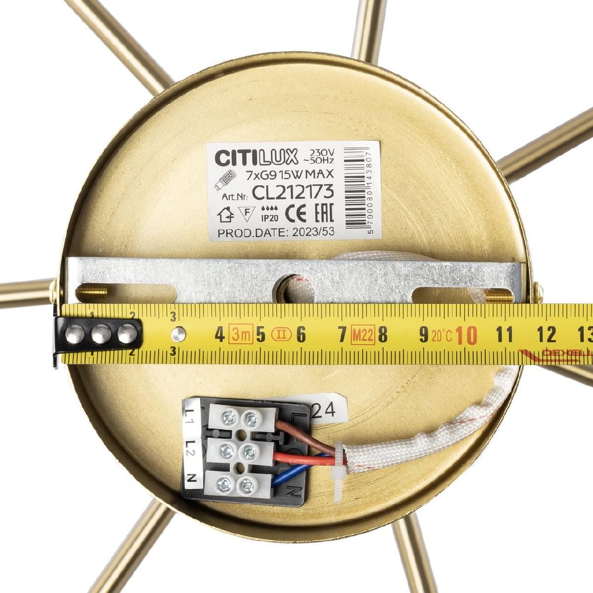 люстра на штанге citilux tonga cl212173