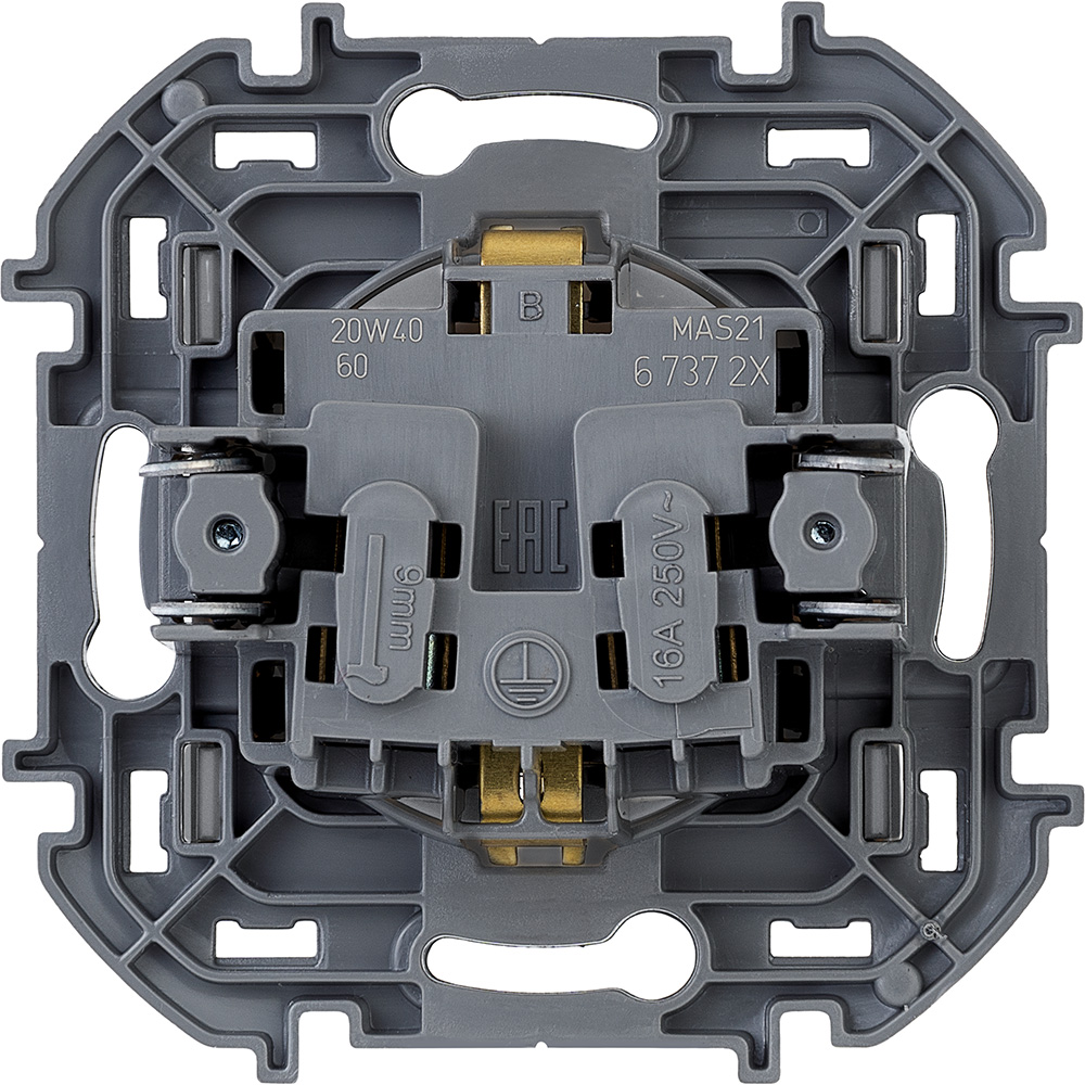 розетка с/з legrand inspiria 673722