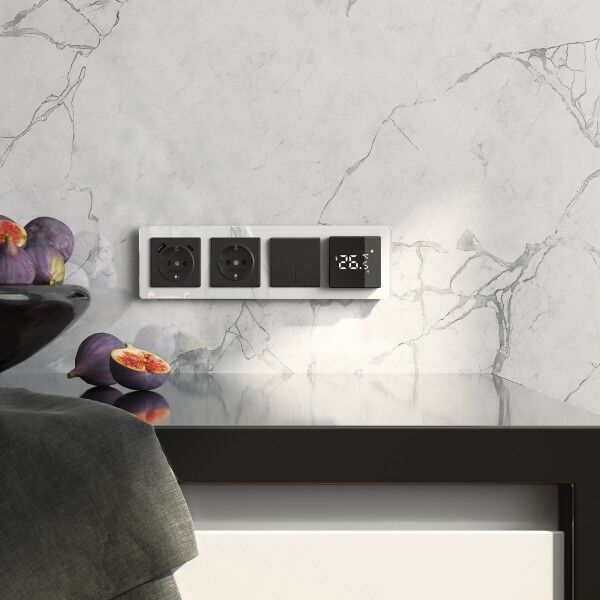 рамка на 4 поста werkel acrylic белый 4690389190520 w0042701 a062131