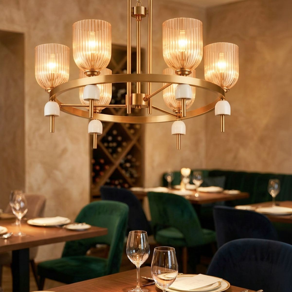 подвесная люстра citilux carson cl255163