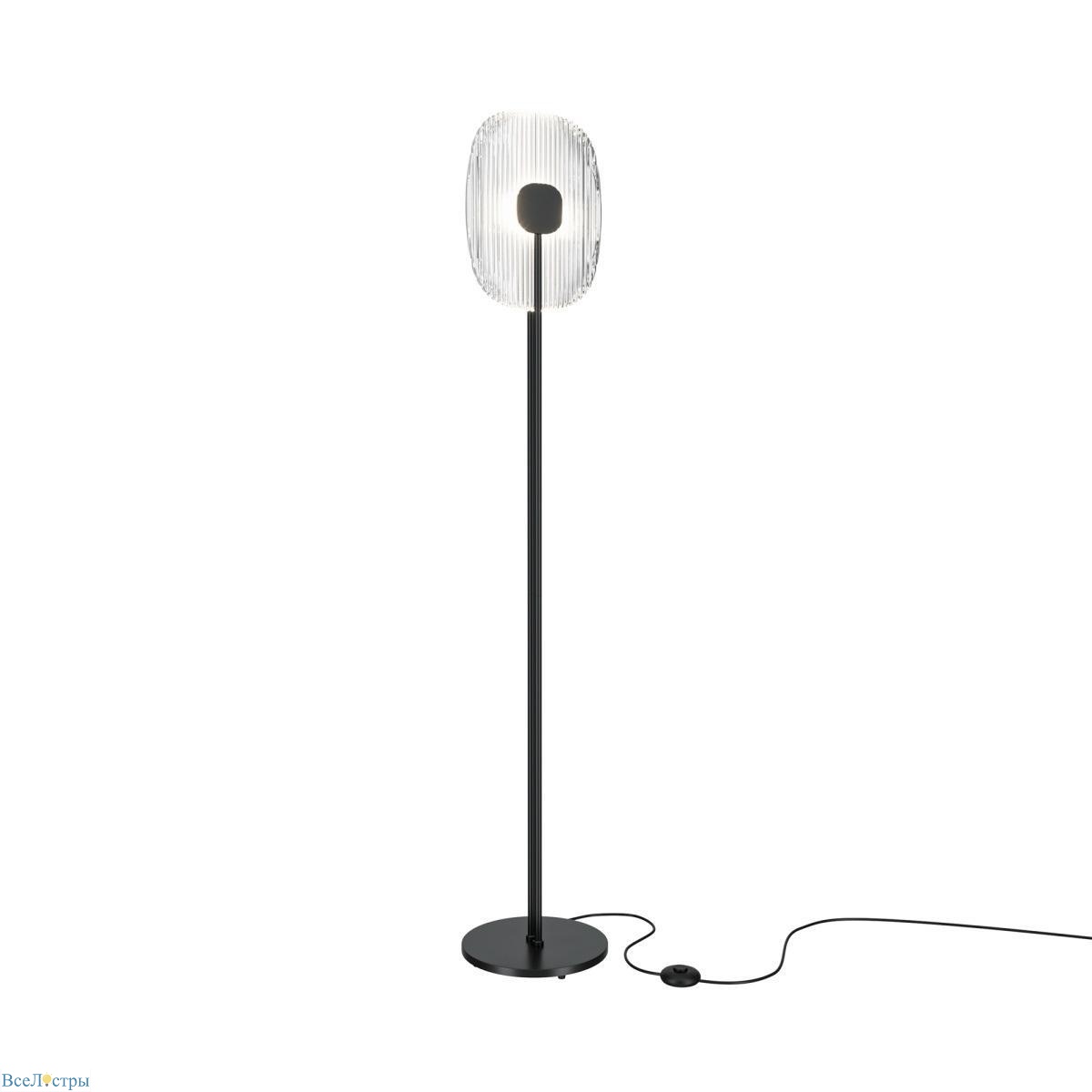 торшер светодиодный maytoni eclipse mod152fl-l1bk