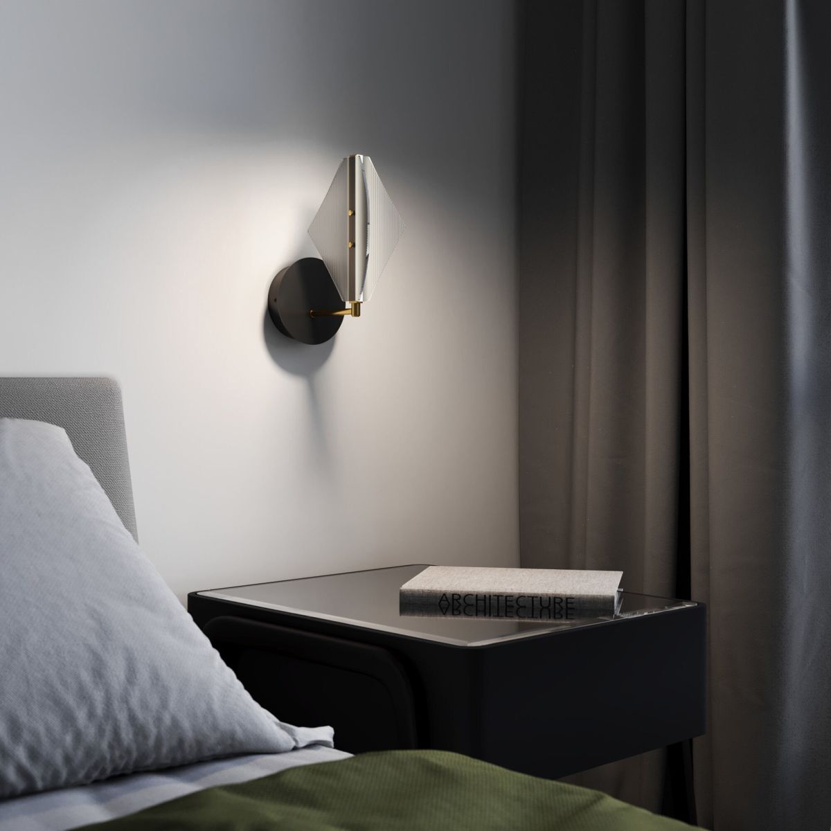 бра eurosvet glare 303054 led латунь a071577