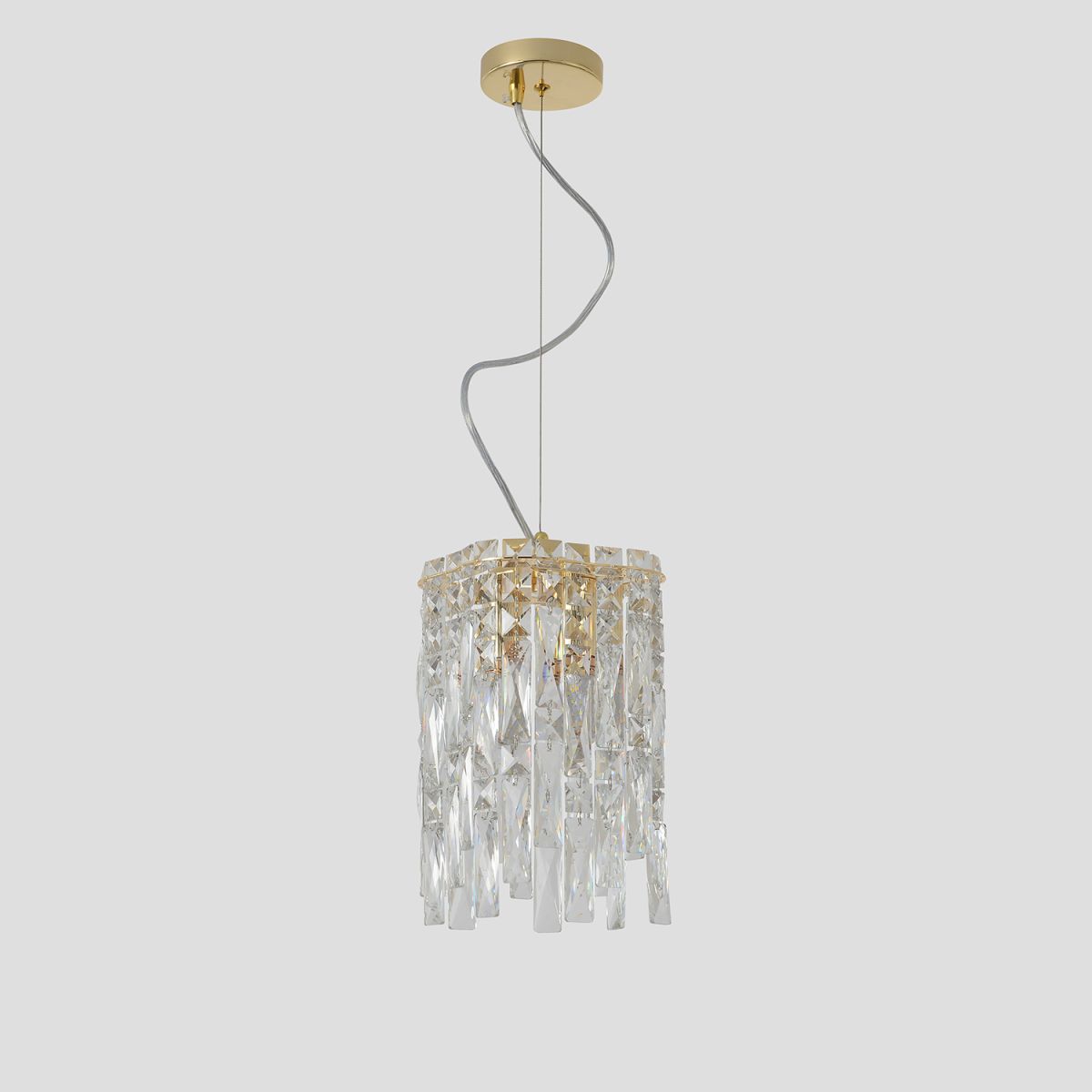 подвесной светильник crystal lux abril sp2 gold