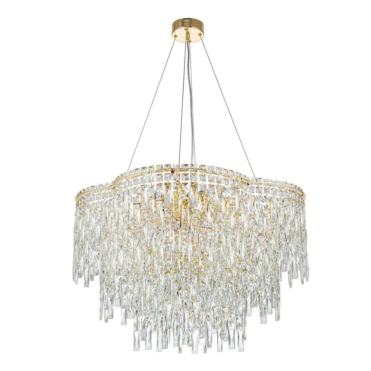 подвесная люстра indigo carletti 12041/16p gold v000445