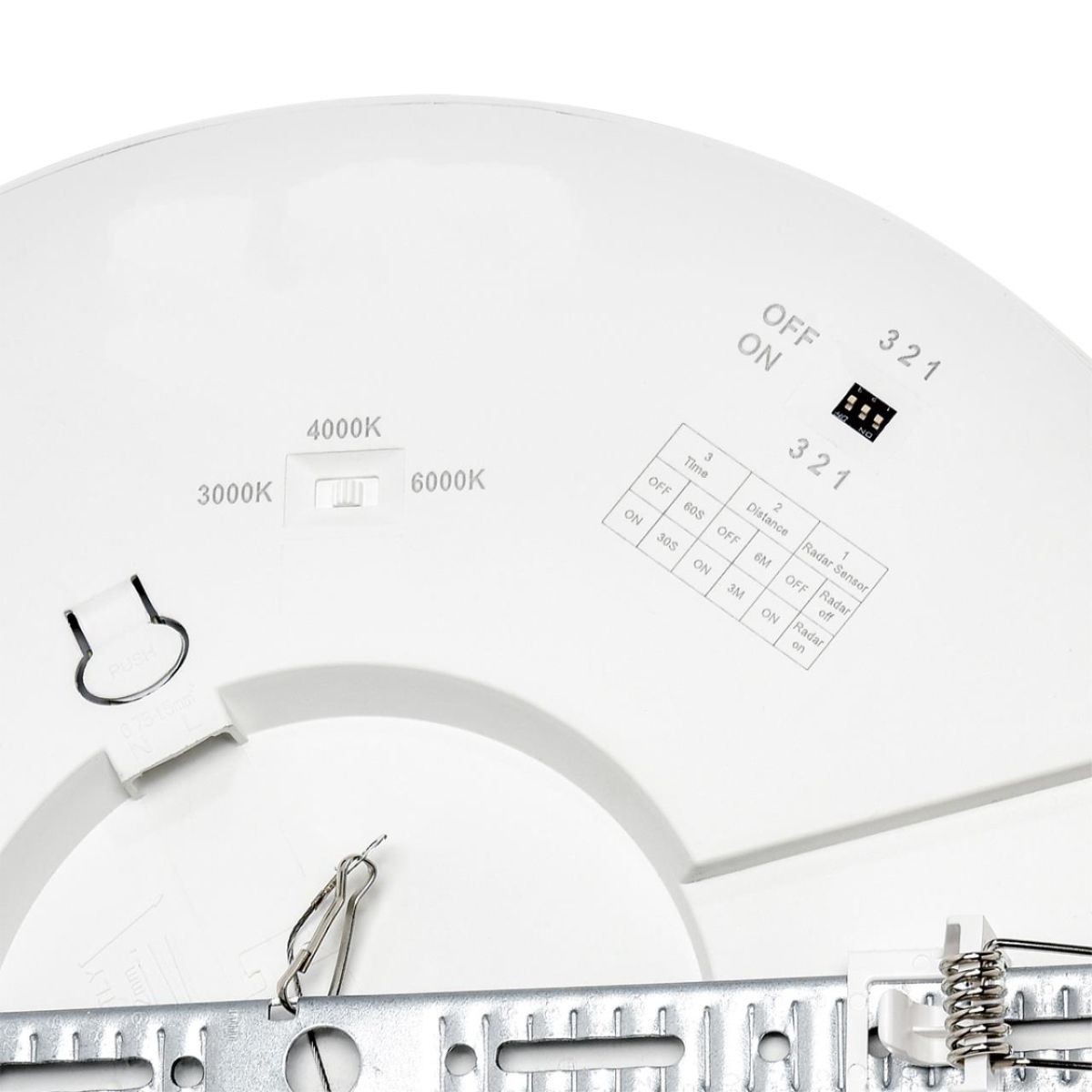 накладной/встраиваемый светильник sonex mitra led nebula white 7790/24l