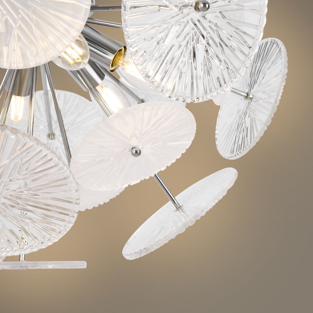 потолочная люстра freya brillia fr5274cl-06ch