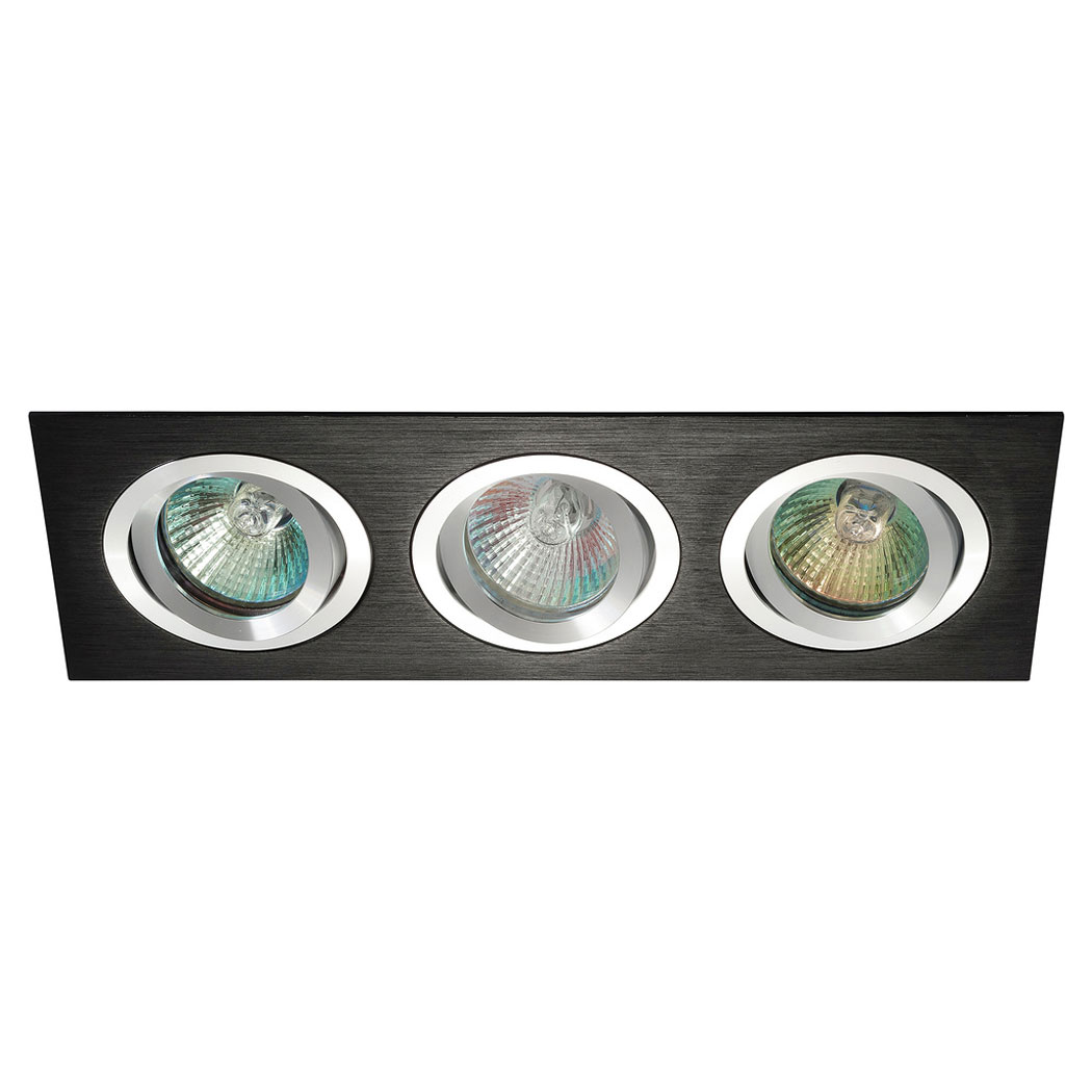 встраиваемый светильник am group am128 bk-ch