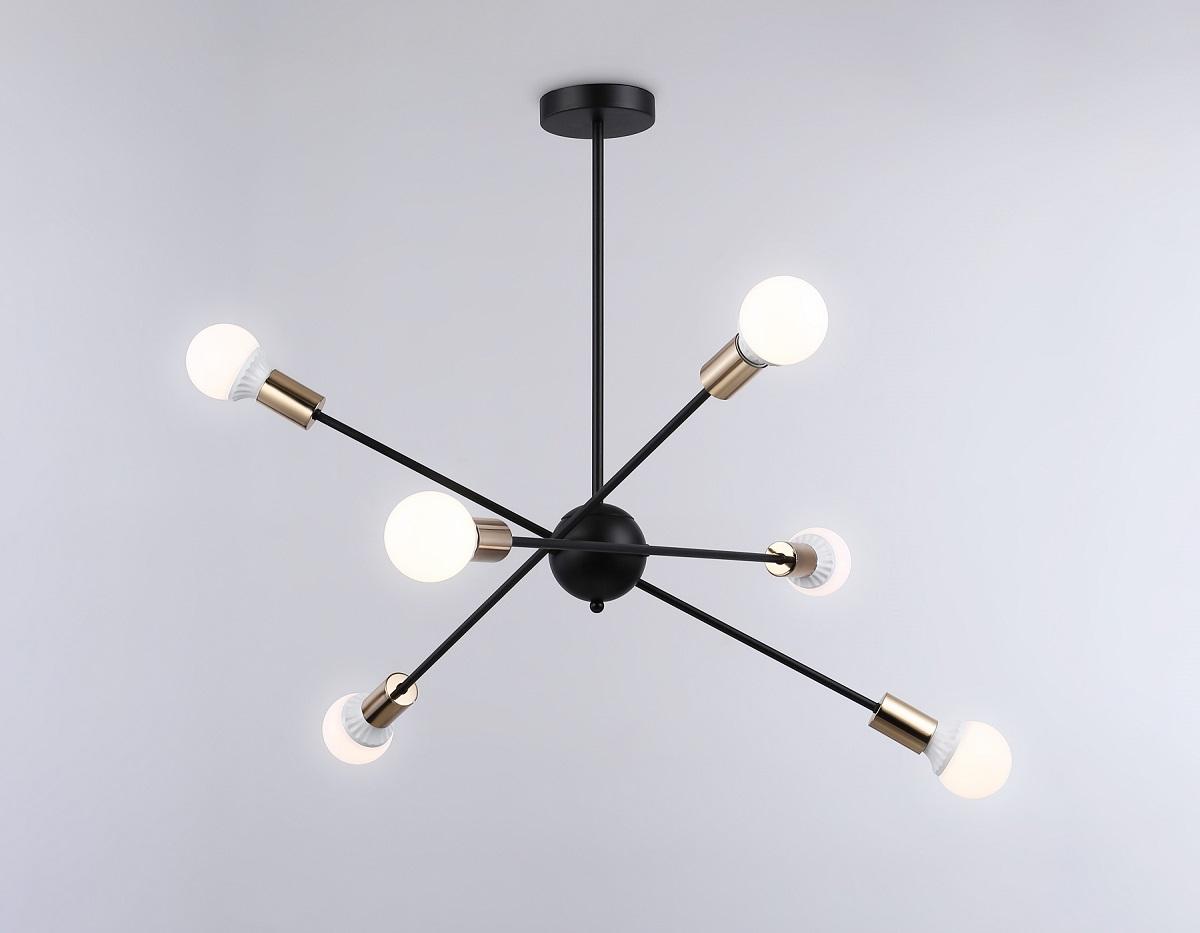 подвесная люстра ambrella light traditional loft tr80435