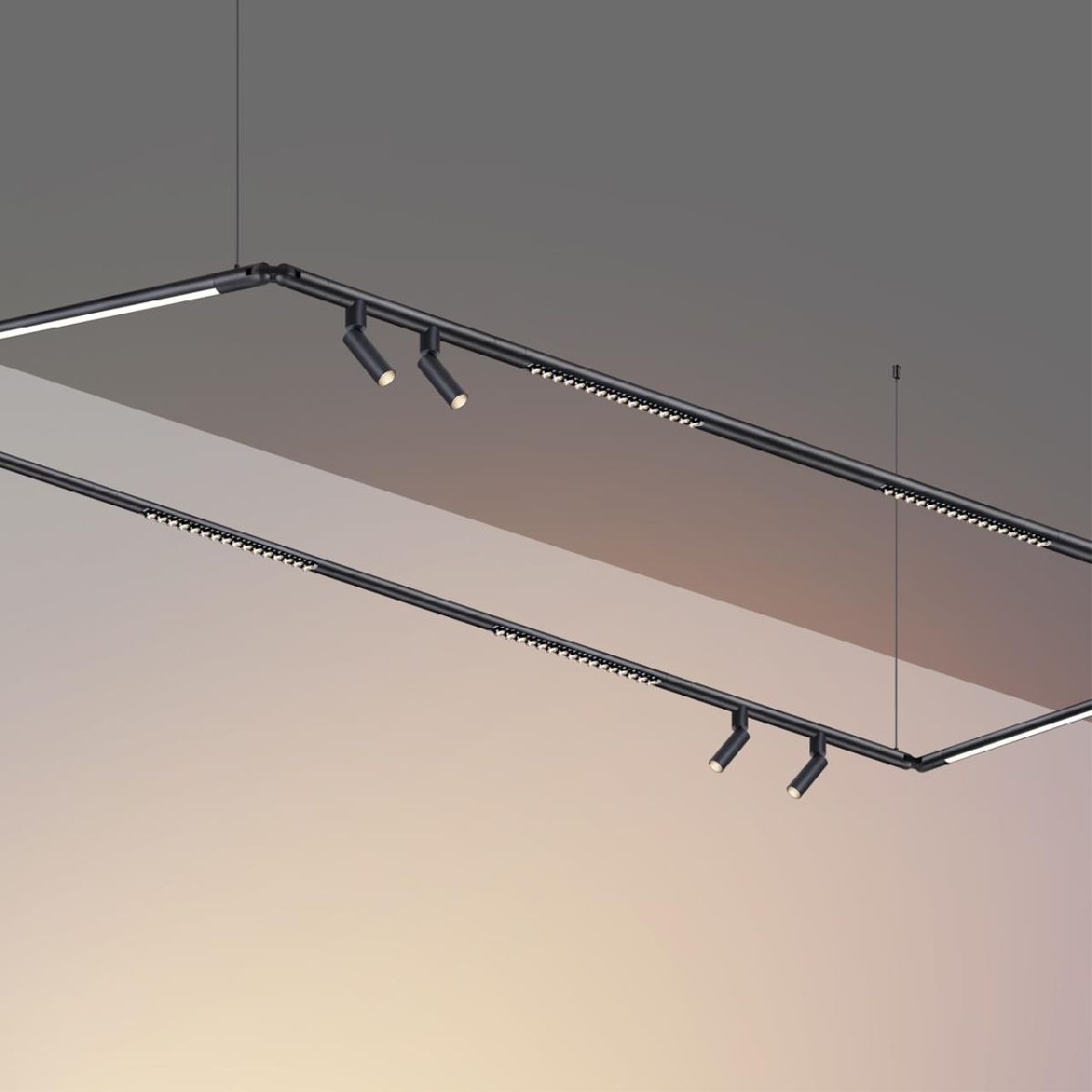 модульный светодиодный светильник novotech konst glat 359366