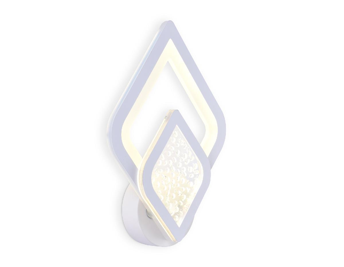 настенный светодиодный светильник ambrella light acrylica fa4289