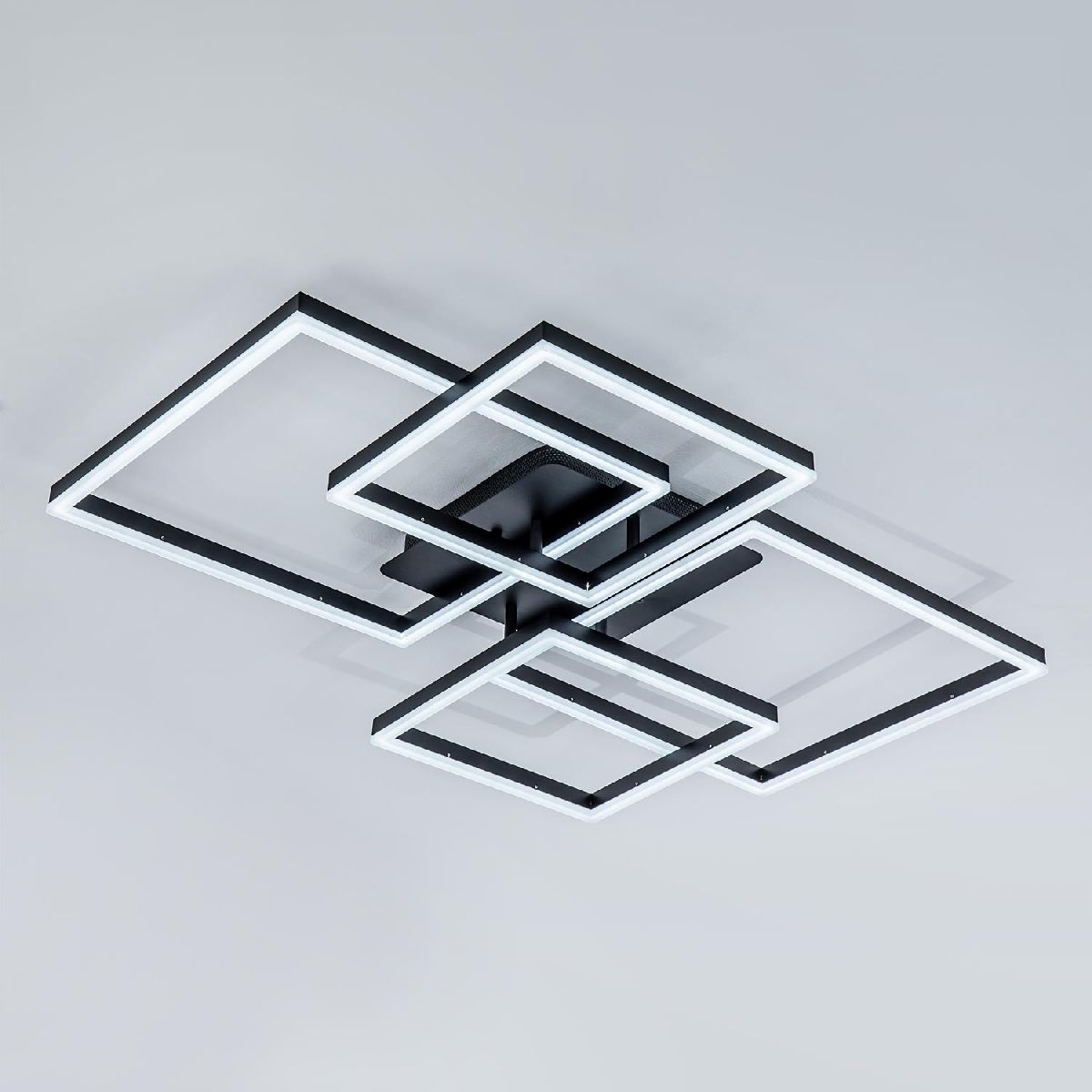 потолочная люстра led4u l11060-4 bk