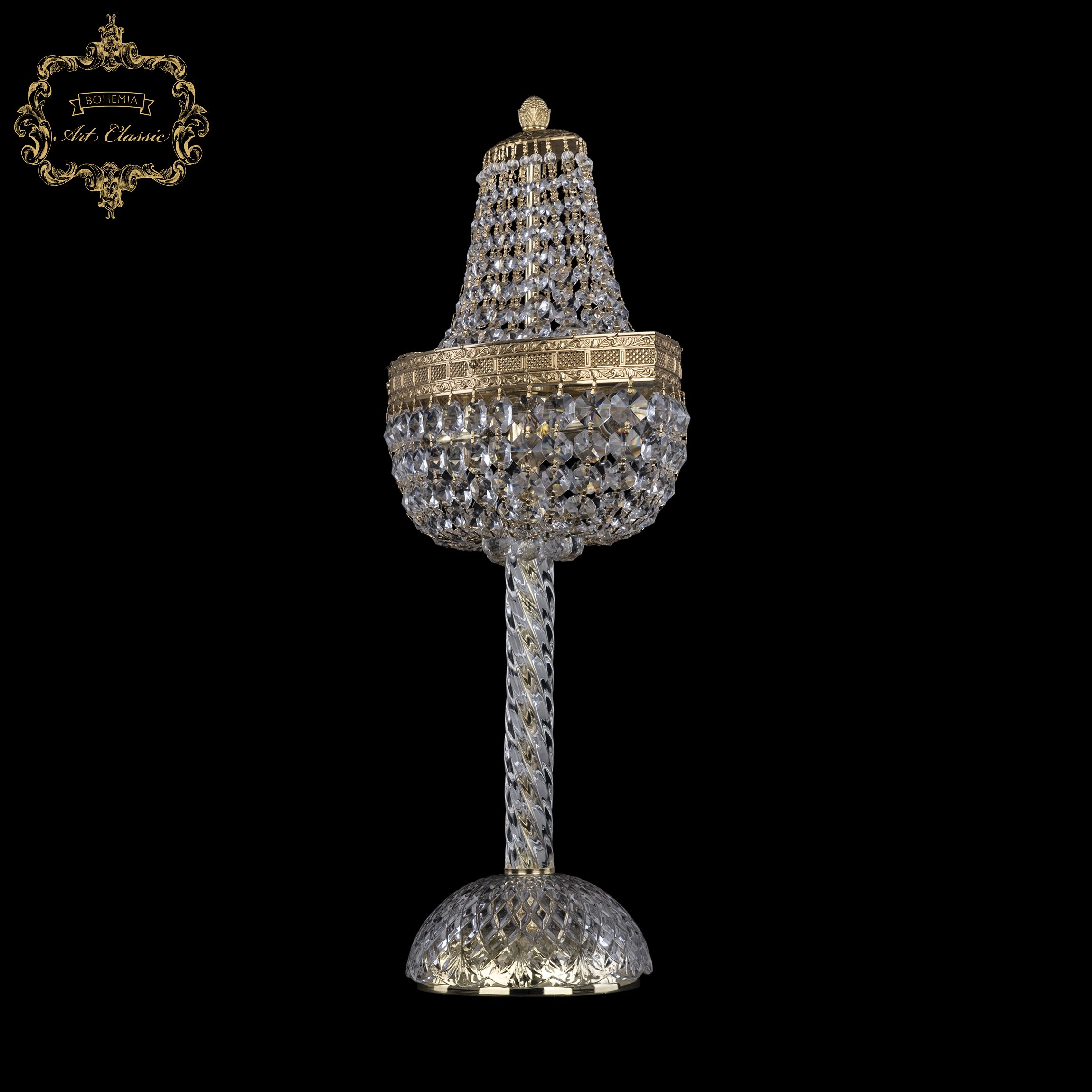 настольная лампа art classic 22.283l4.h.35sp.g