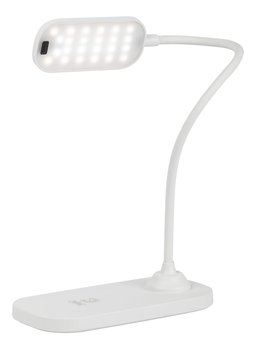 настольная аккумуляторная лампа эра nled-524-6w-w б0068571