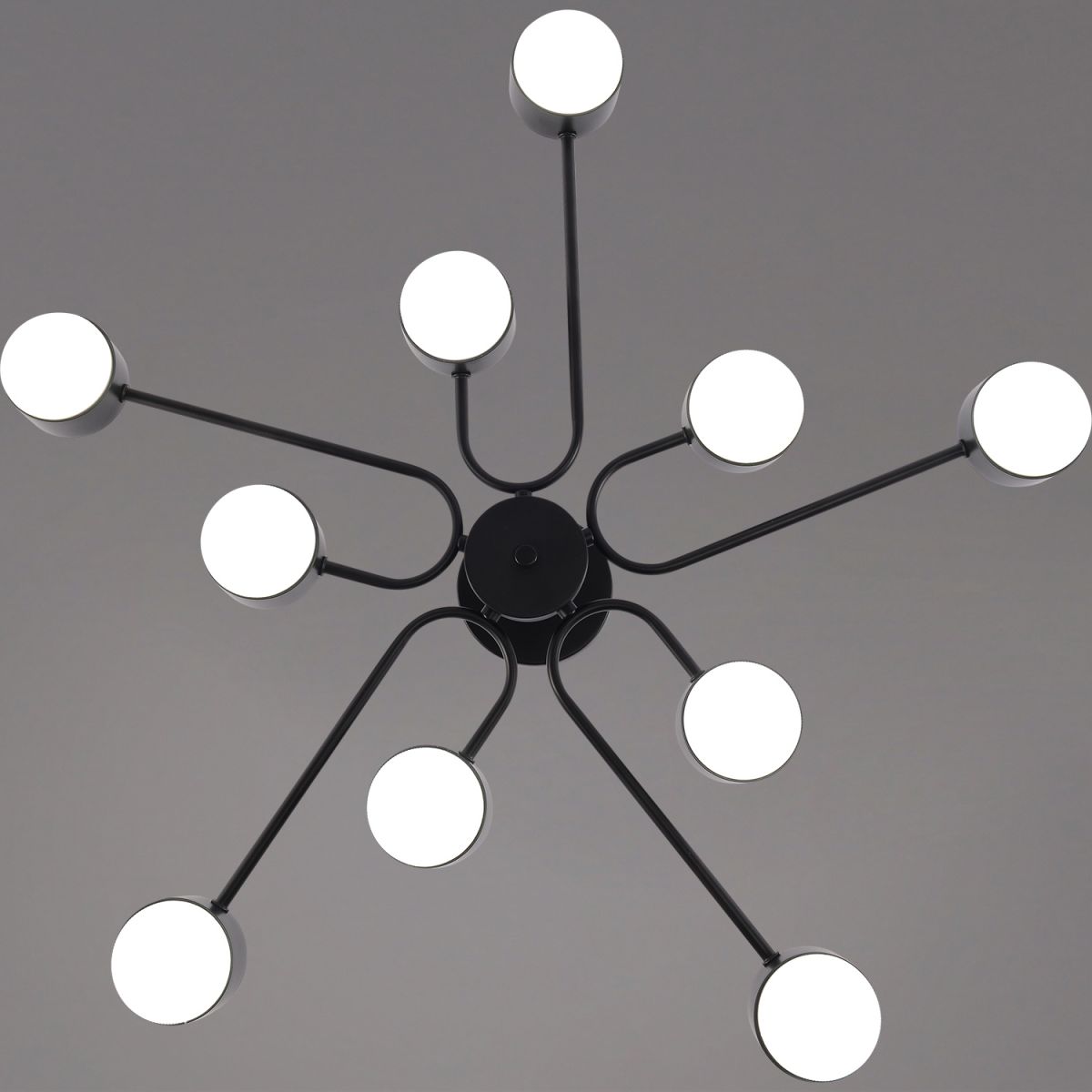 люстра на штанге reluce 03708-0.3-10 bk gx53