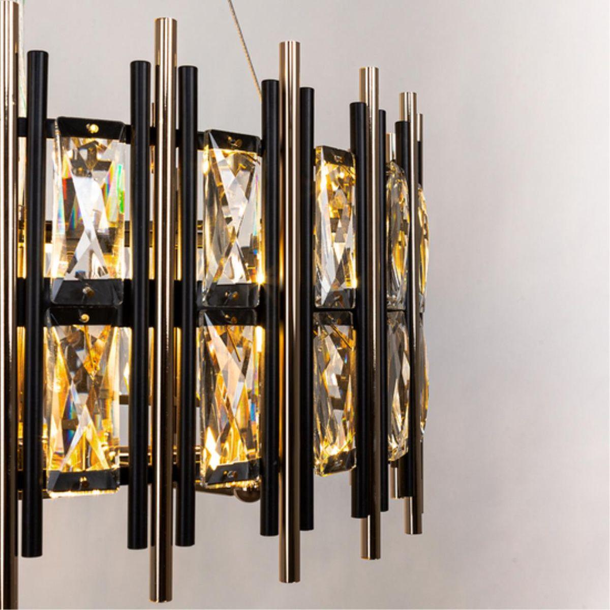 подвесная люстра arte lamp alruba a1043sp-6bk