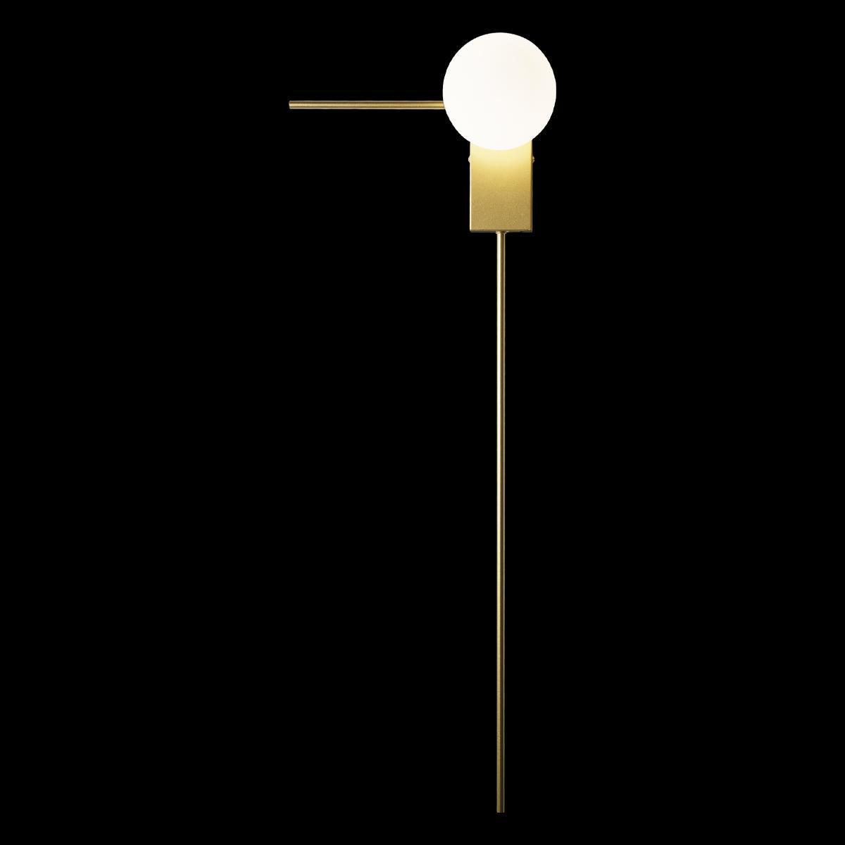 настенный светодиодный светильник loft it meridian 10132/d gold