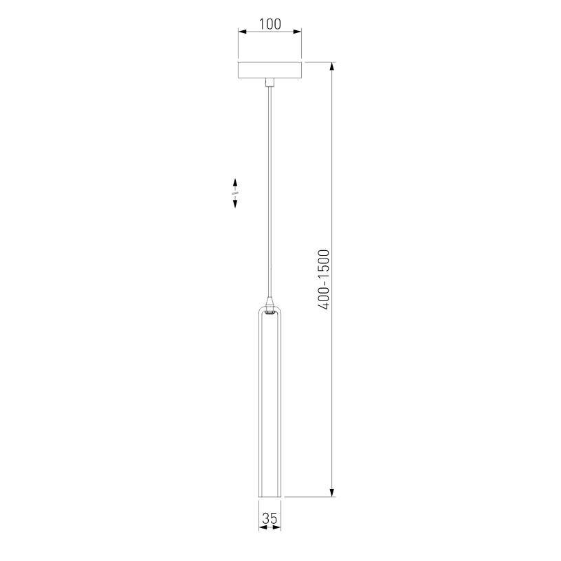 подвесной светильник eurosvet lynn 50381/1 хром