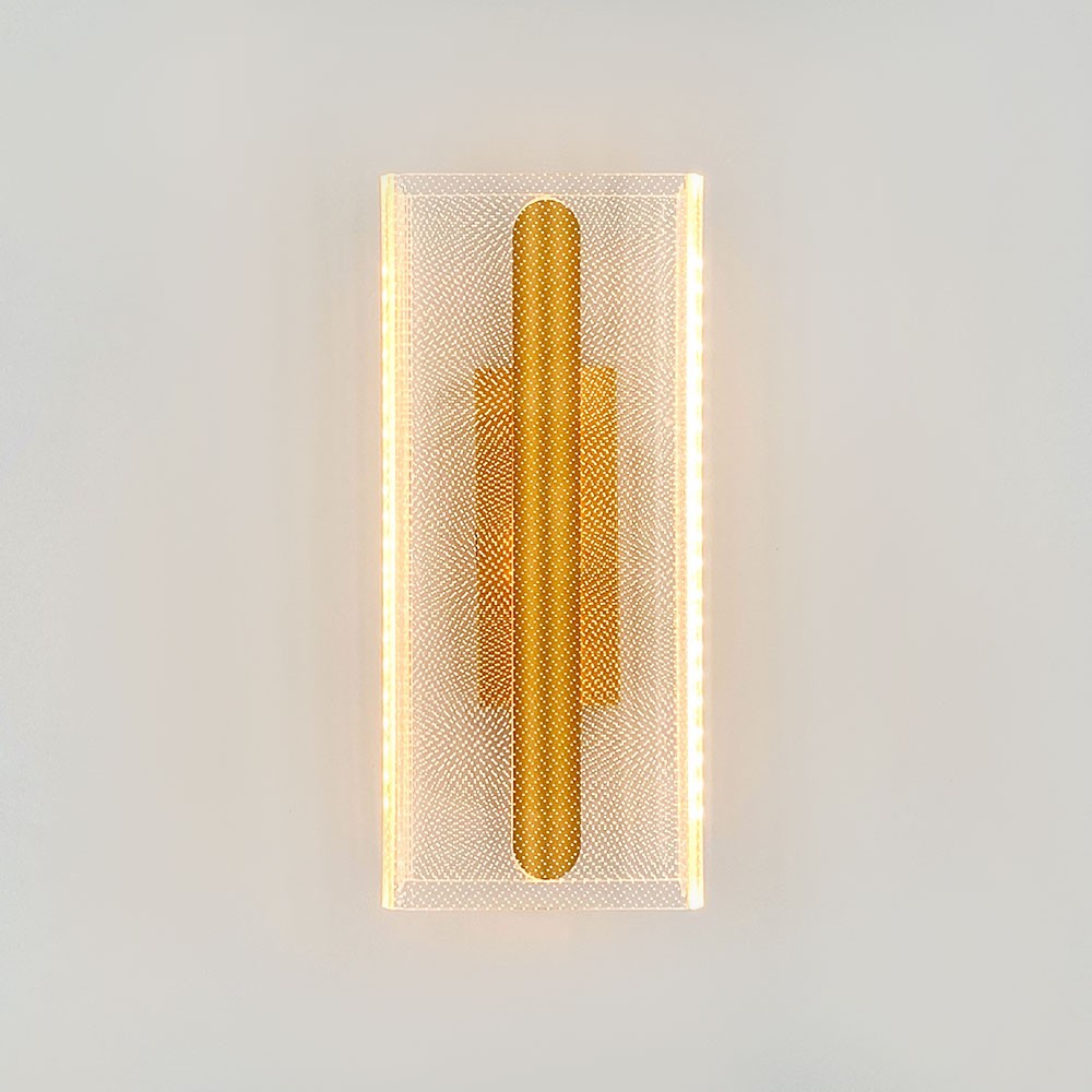 настенный светильник led4u l6342-01 gd