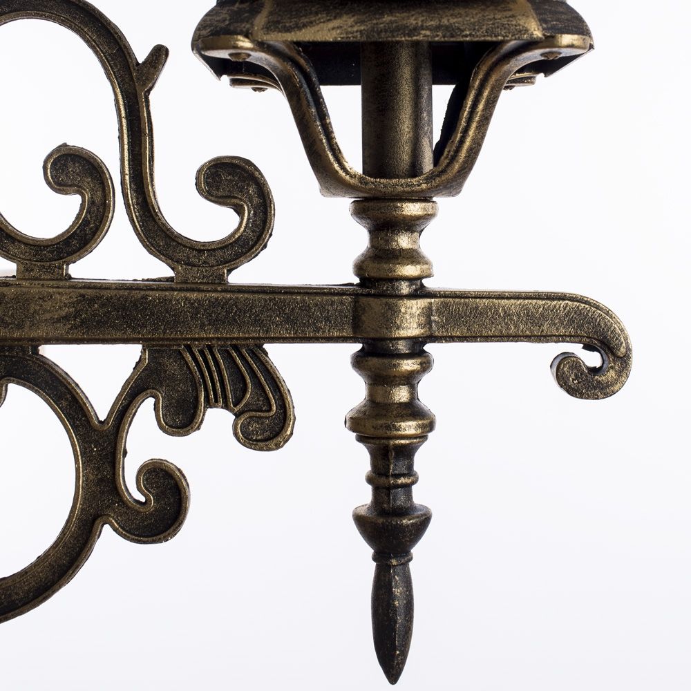 уличный настенный светильник arte lamp atlanta a1041al-1bn