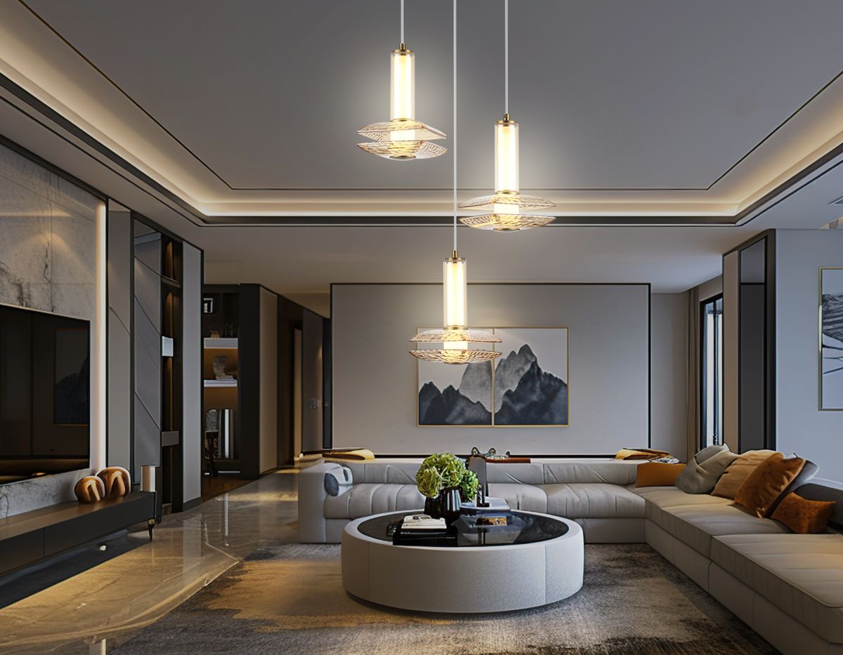 подвесной светильник ambrella light high light crystal lh31011