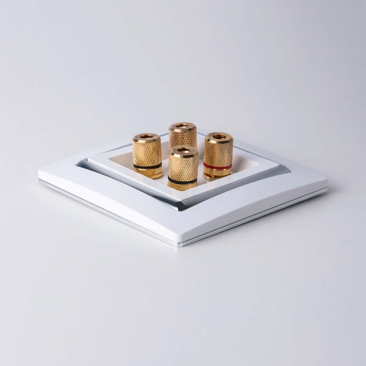 акустическая розетка werkel белая w1185001 4690389155536