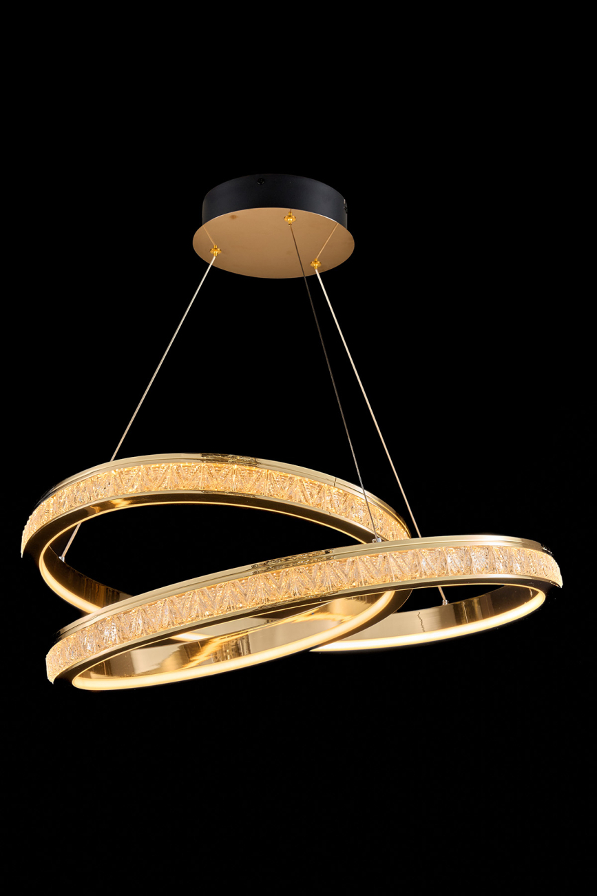 подвесная люстра aida le7707/600z gold