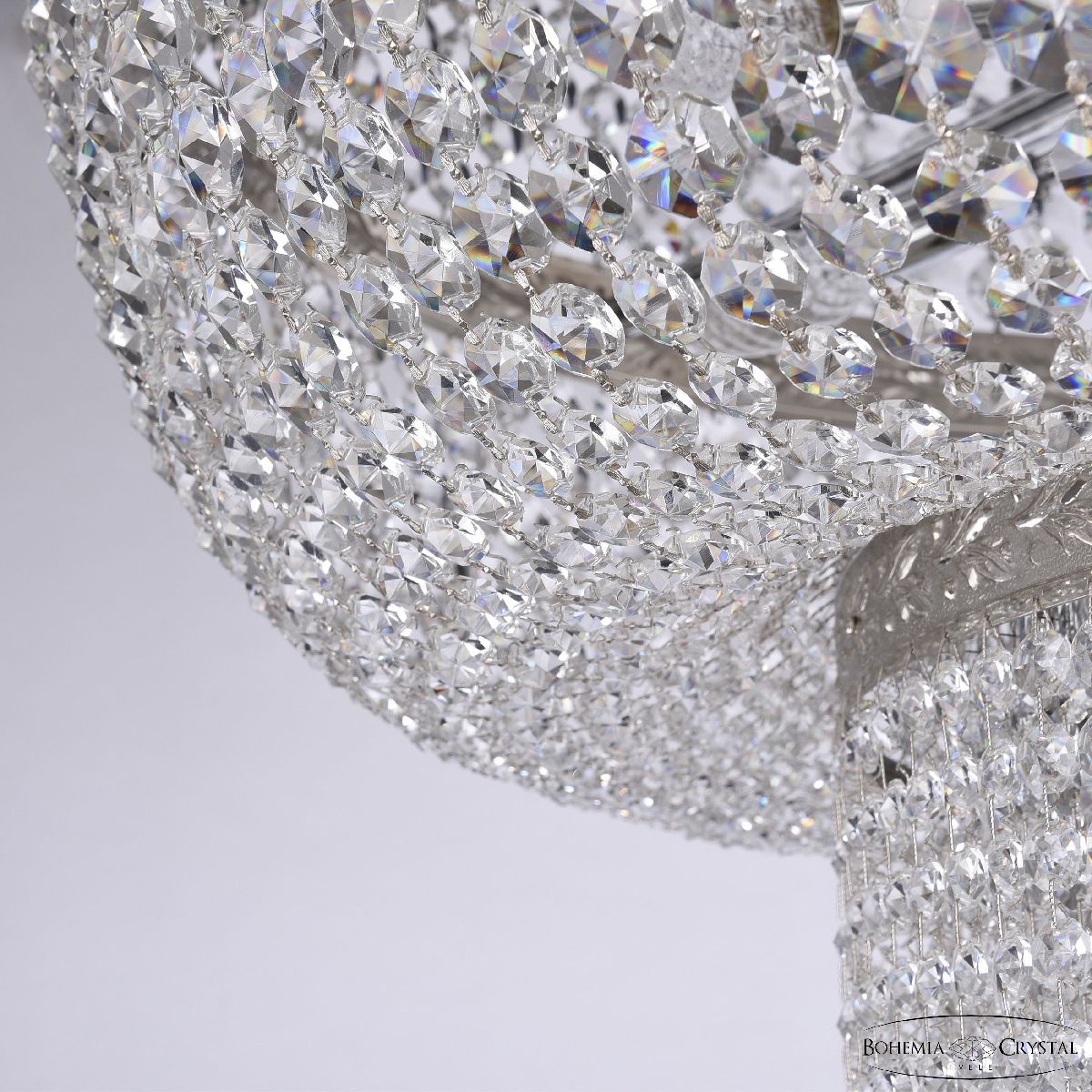 каскадная люстра bohemia ivele crystal 83211/80iv-250 ni