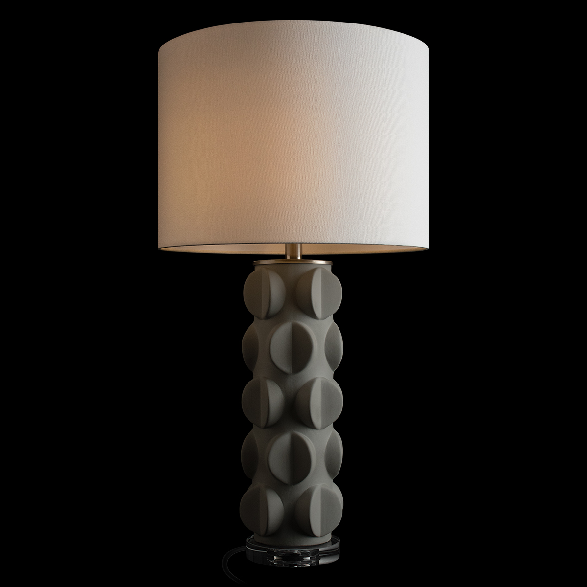 настольная лампа loft it beans 10494t grey