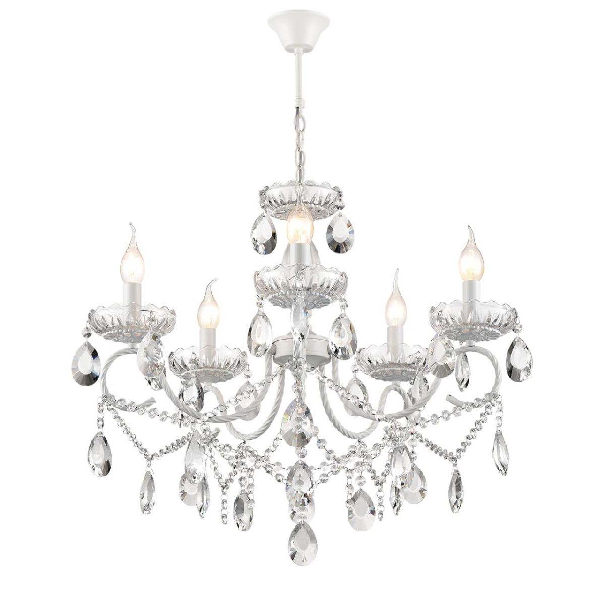 подвесная люстра lumion snow 8189/5