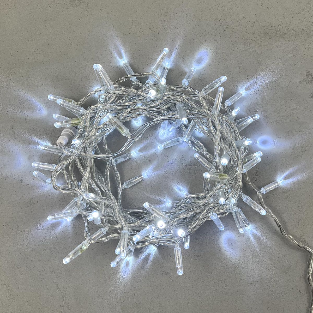 гирлянда нить с колпачком laitcom (ltc) pst100cap-10-1w