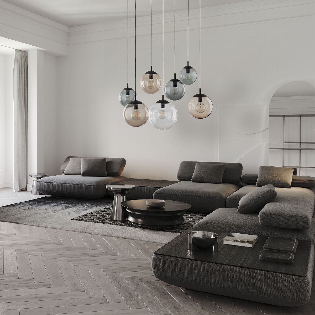 каскадная люстра tk lighting 4863 esme a068575