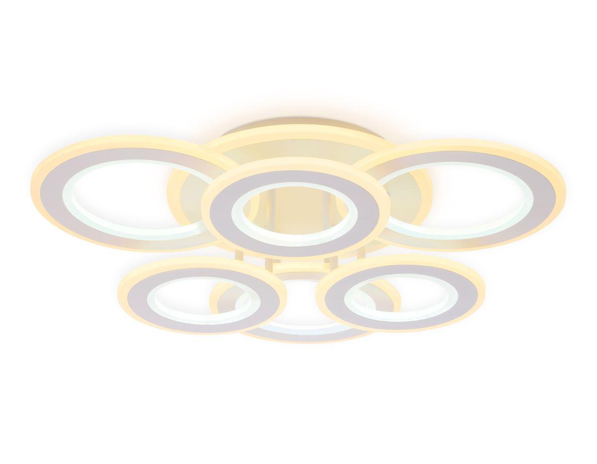 потолочная светодиодная люстра ambrella light acrylica original fa8805