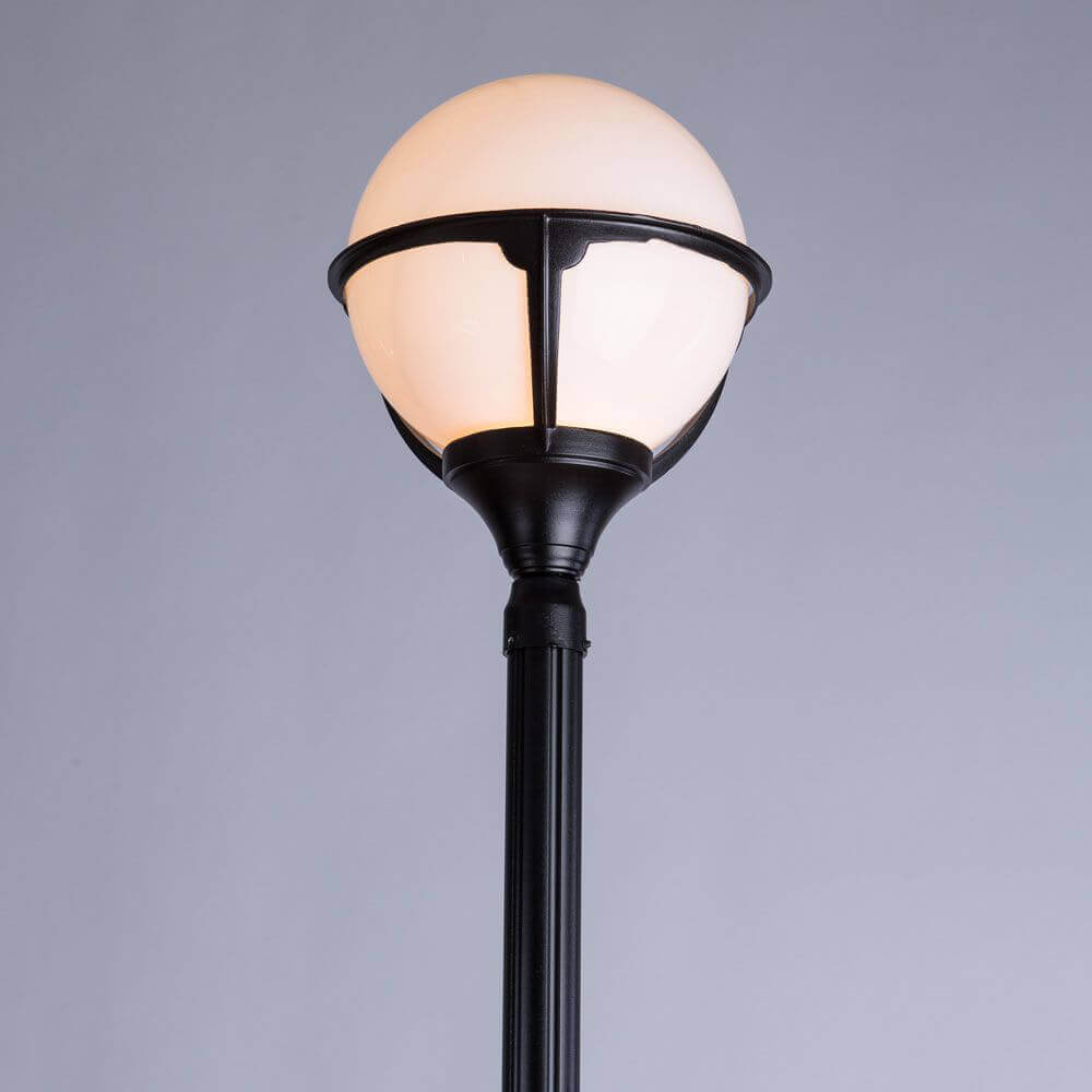 садово-парковый светильник arte lamp monaco a1497pa-1bk