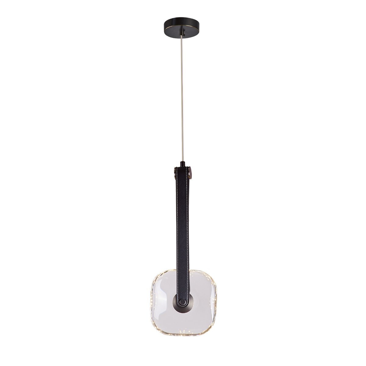 подвесной светильник delight collection od2553-1b black/clear