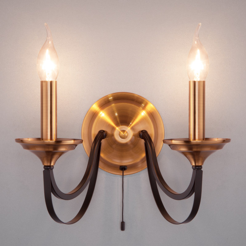 бра eurosvet 60098/2 черный