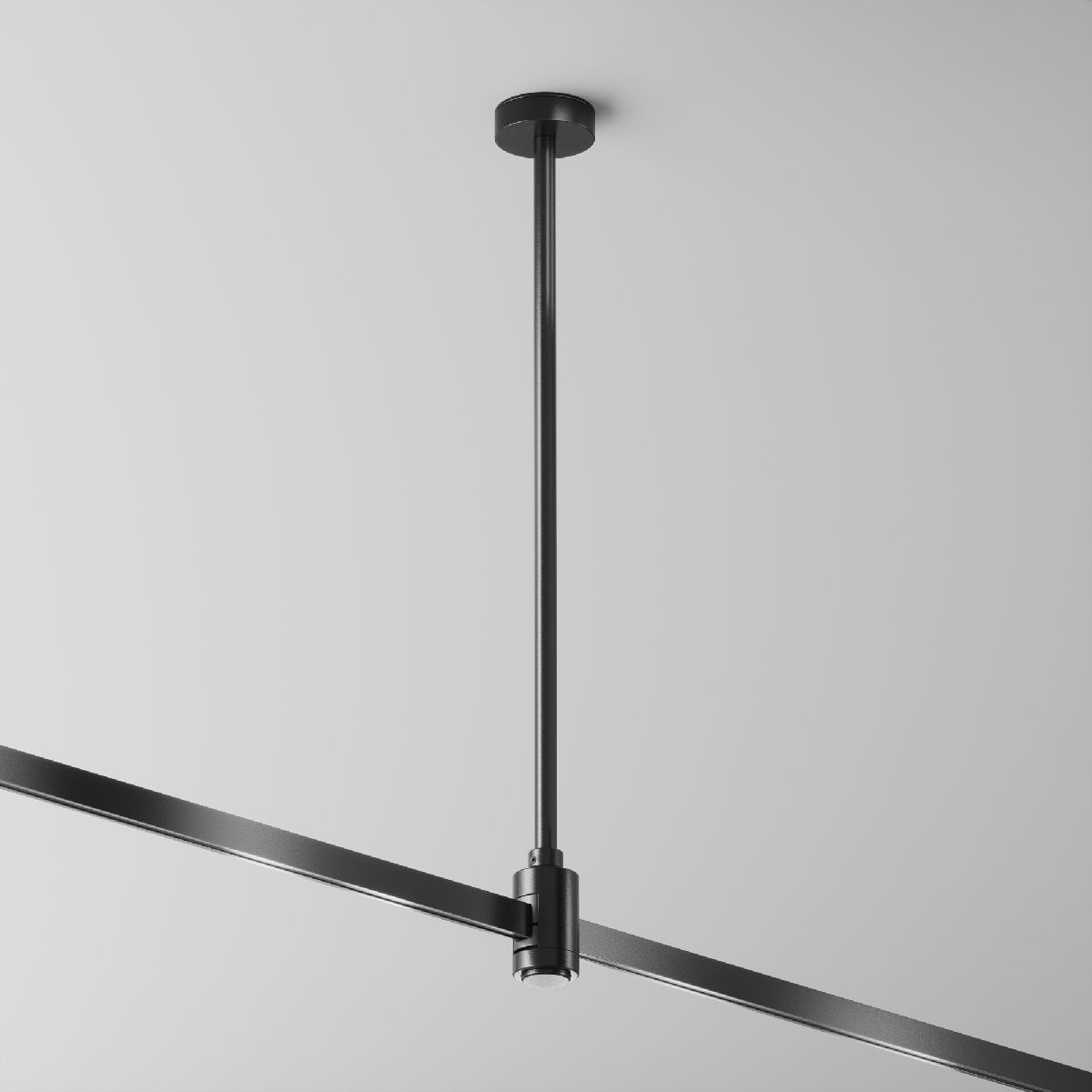 крепление потолочное с вводом питания maytoni flarity tra158c-bl1-b
