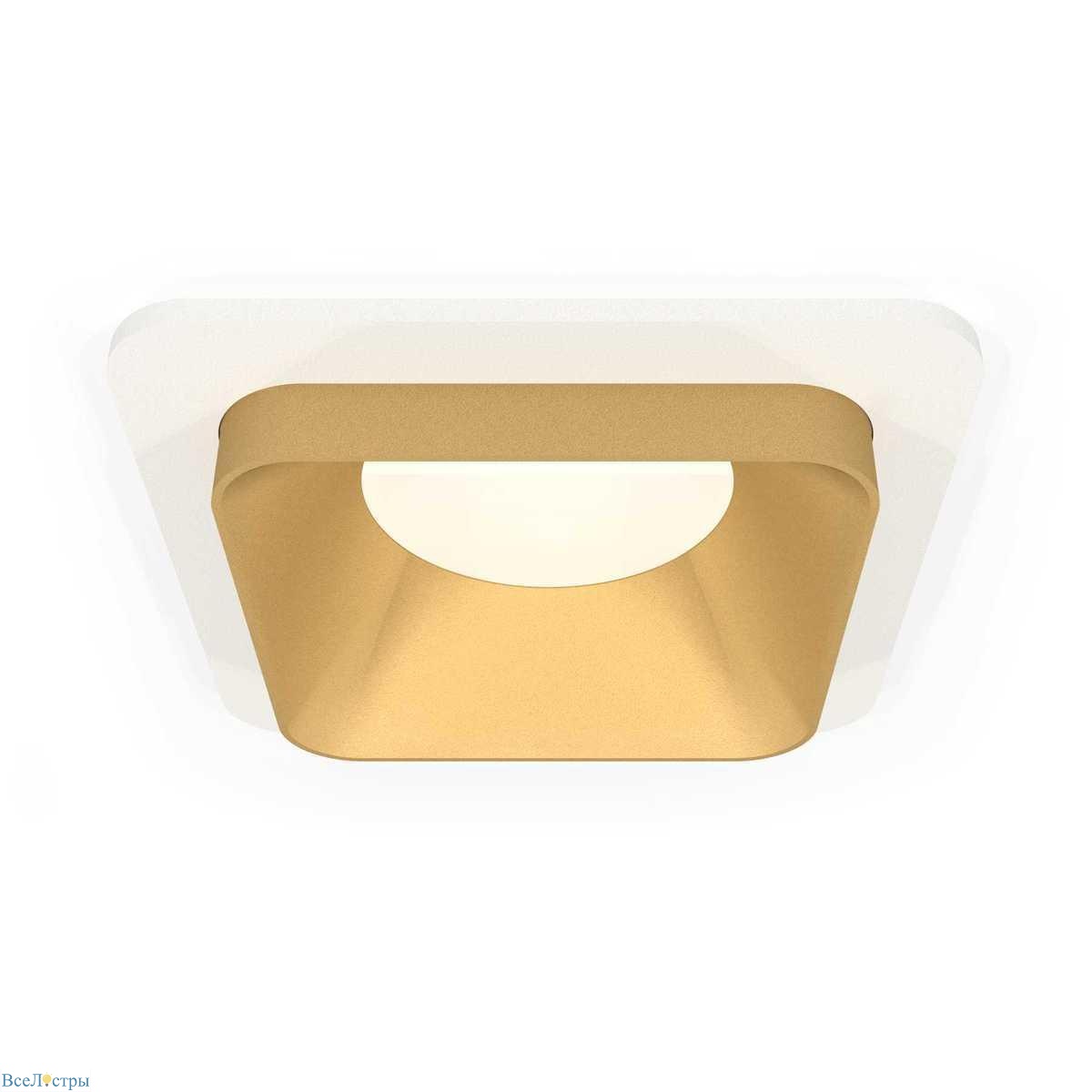 комплект встраиваемого светильника ambrella light techno spot xc (c7901, n7704) xc7901004