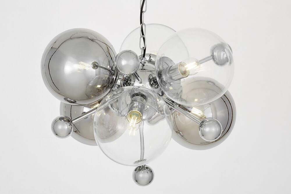 подвесная люстра lumina deco afrodis ldp 1138-6 chr