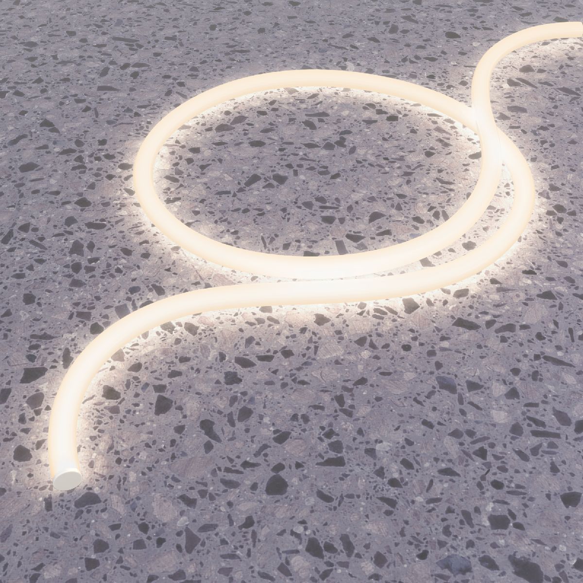 гибкий неон maytoni led strip 24в 2835 14,4вт/м 4000к 5м ip65 20302